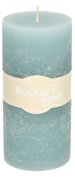 Lumânare Lea 15cm turquoise