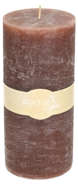 Lumânare Lea 20cm coffee