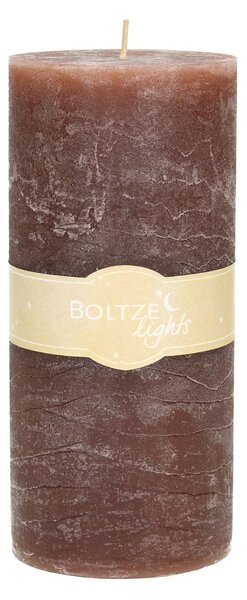 Lumânare Lea 20cm coffee