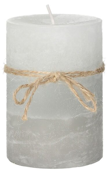 Lumânare Silvia 10cm light grey