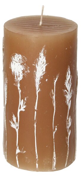 Lumânare Giulia 13cm light brown