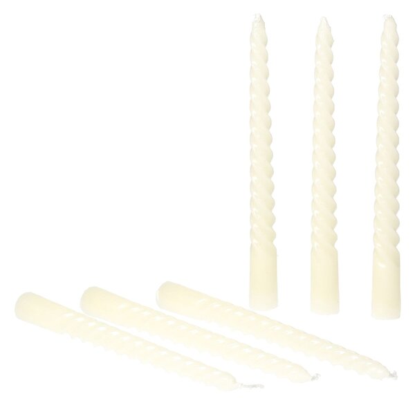 Set lumânări Pazzo 6 buc. cream