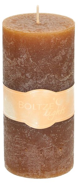 Lumânare Lea 15cm brown