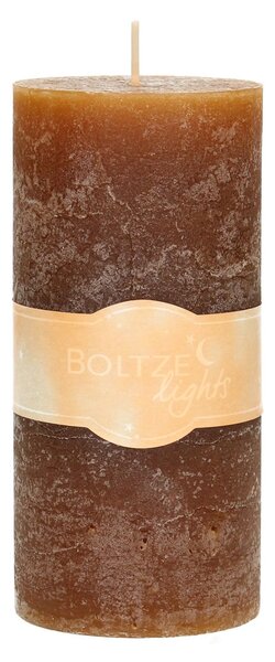 Lumânare Lea 15cm brown