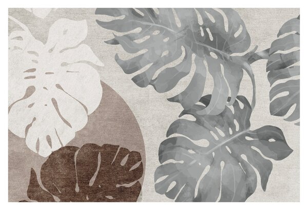 Tablou - Design cu frunze (90x60 cm)