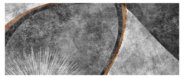Tablou - Abstract beton (120x50 cm)