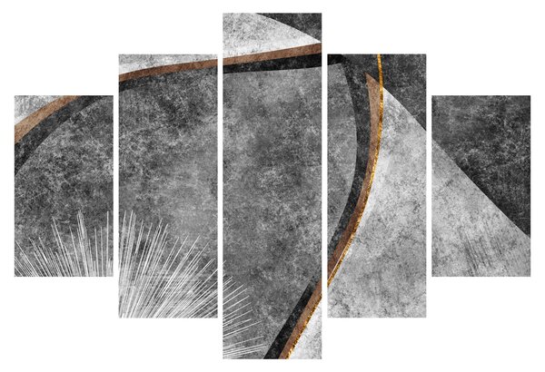 Tablou - Abstract beton (150x105 cm)