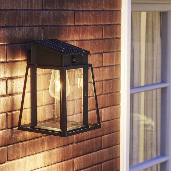 Philips LED LED-aparat de iluminat exterior pentru perete Lysin UE,, Negru, Metal