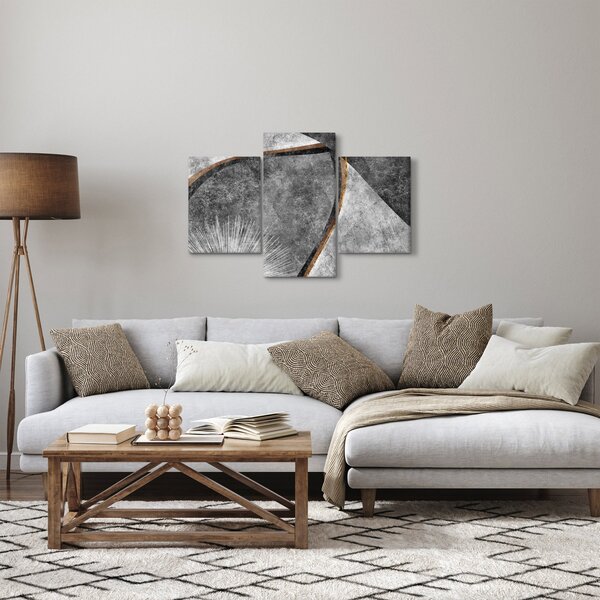 Tablou - Abstract beton (90x60 cm)