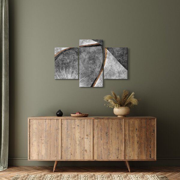 Tablou - Abstract beton (90x60 cm)