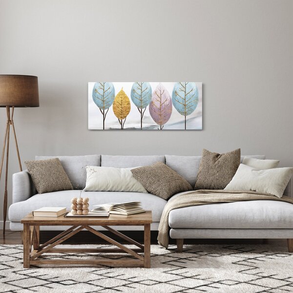 Tablou - Copaci design (120x50 cm)