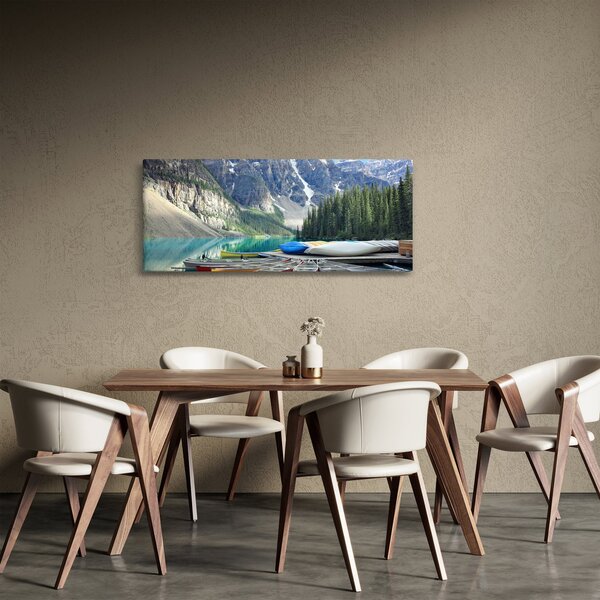 Tablou - Moraine Lake (120x50 cm)