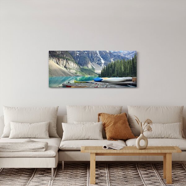 Tablou - Moraine Lake (120x50 cm)