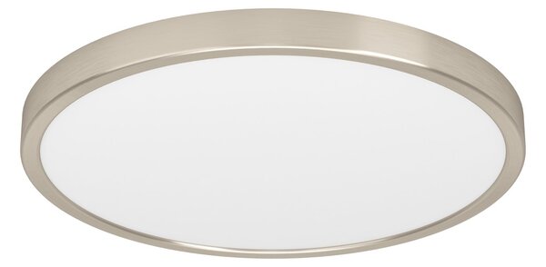 EGLO connect Lampa LED de suprafață Fueva 6-Z, gri, Ø 38cm, reglabil, Gri, Camera de zi / sufragerie, Plastic, Modern