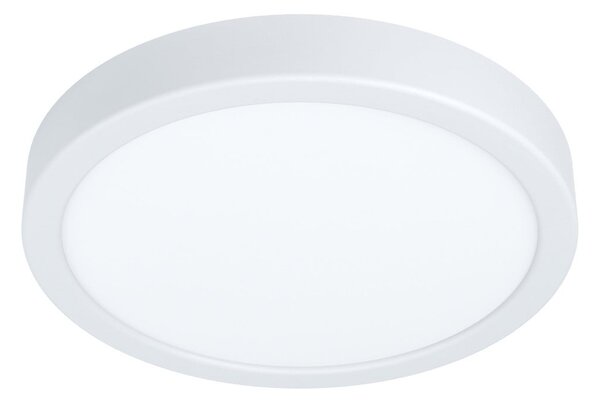 EGLO connect Lampa LED de suprafață Fueva 6-Z, alb, Ø21 cm, reglabil, Alb, Camera de zi / sufragerie, Plastic, Modern