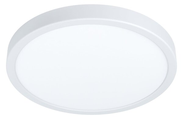 EGLO connect Lampa LED de suprafață Fueva 6-Z, alb, Ø27 cm, reglabil, Alb, Camera de zi / sufragerie, Plastic, Modern
