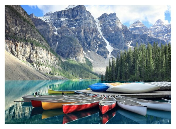 Tablou - Moraine Lake (70x50 cm)