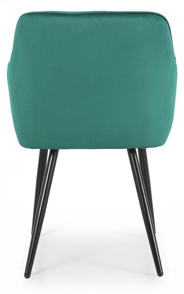 Set 6 scaune de sufragerie Damanto (verde închis). Promo -21%. 1152223