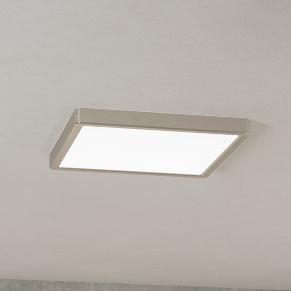 EGLO connect Lampa LED de suprafață Fueva 6-Z, gri, 29 cm, reglabil, Gri, Camera de zi / sufragerie, Plastic, Modern