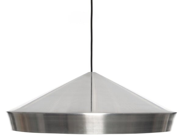 Tom Dixon Lampă suspendată LED Beat Flat Unbeaten, culoare aluminiu, reglabil, Metalic, Camera de zi / sufragerie, Aluminiu, Design