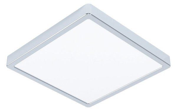 EGLO connect Lumină LED de suprafață Fueva 6-Z, crom, 29cm, reglabil, Gri, Camera de zi / sufragerie, Plastic, Modern