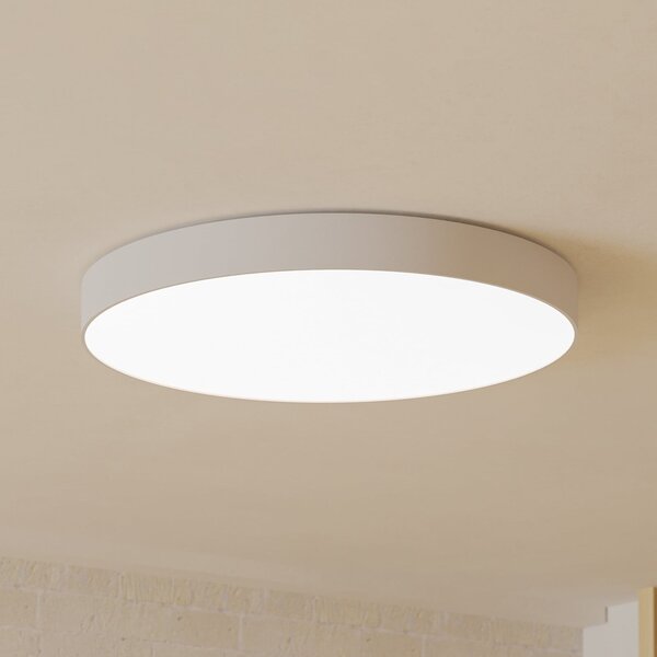 EGLO connect plafonieră LED inteligentă Gallizzi-Z, albă, Ø69cm, reglabil, Alb, Camera de zi / sufragerie, Plastic, Modern