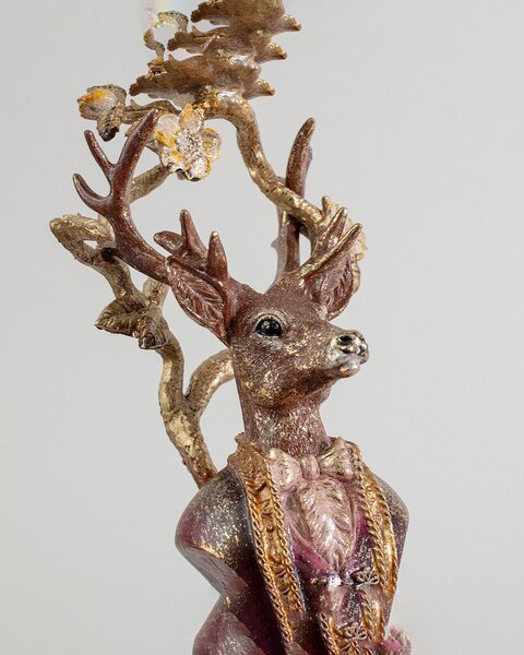 Sfeșnic Reindeer 32 cm