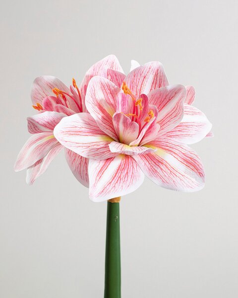 Floare artificială Amarylis 62 cm pink