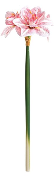 Floare artificială Amarylis 62 cm pink