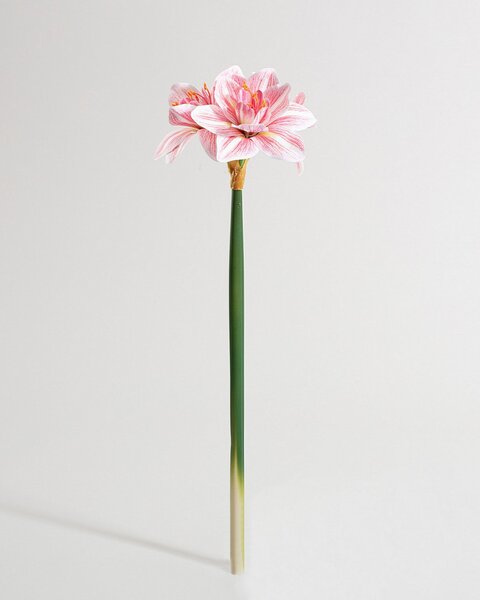 Floare artificială Amarylis 62 cm pink