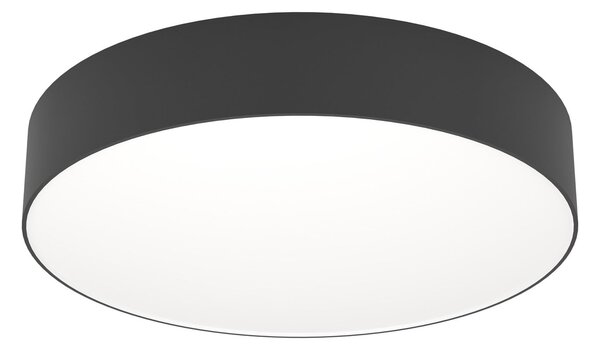 EGLO connect plafonieră LED inteligentă Gallizzi-Z, negru, Ø39cm, reglabil, Negru, Camera de zi / sufragerie, Plastic, Modern