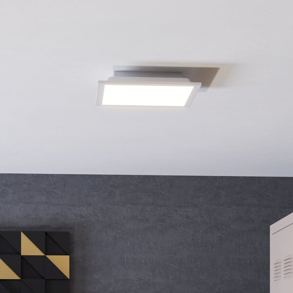 EGLO connect plafonieră LED inteligentă Moradillo-Z, alb, 29 cm, reglabil, Alb, Camera de zi / sufragerie, Metal, Modern