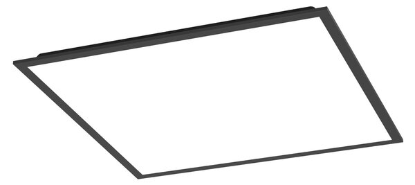 EGLO connect plafonieră LED Moradillo-Z, negru, 59cm, reglabil, Negru, Camera de zi / sufragerie, Metal, Modern