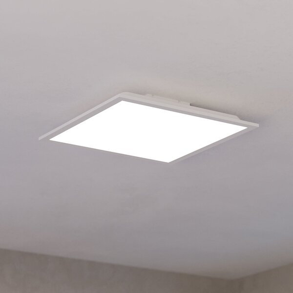 EGLO connect plafonieră LED inteligentă Moradillo-Z, albă, 39 cm, reglabil, Alb, Camera de zi / sufragerie, Metal, Modern