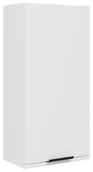 Dulap de baie montat pe perete, alb, 32x20x67 cm