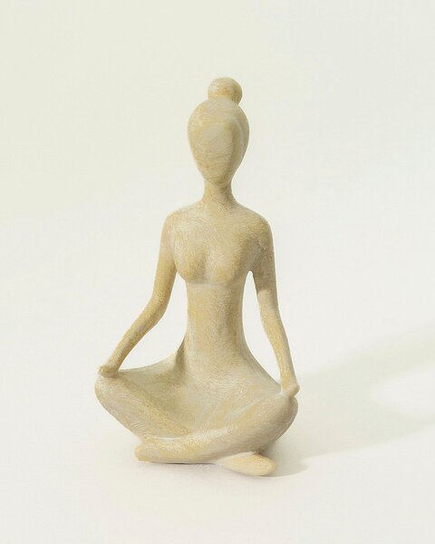Figurină Yogi Asana II 6x6x10 cm