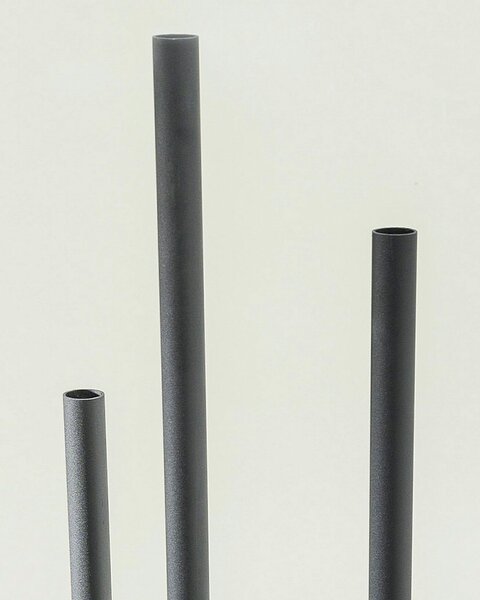 Sfeșnic metalic Sculptura 30x9x69 cm