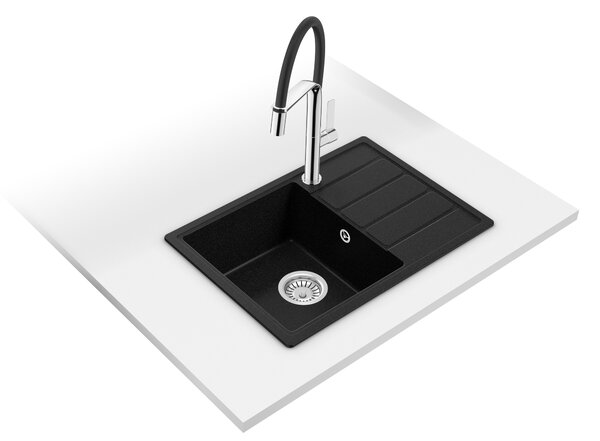 Teka Comfor TQ chiuvetă din granit 62x44 cm gri/grafit/onix 115350000