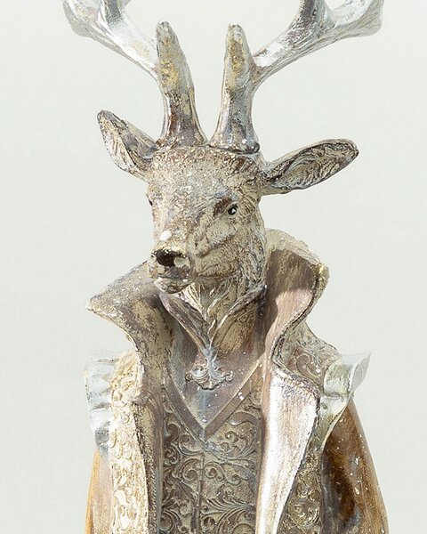 Figurină decorativă Gentleman Deer 30x9x69 cm