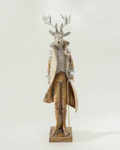 Figurină decorativă Gentleman Deer 30x9x69 cm