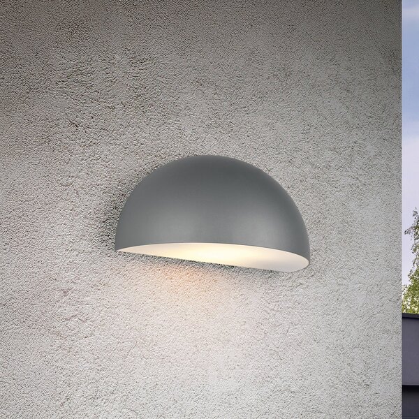 Trio Lighting Aplică de exterior Maas, antracit, aluminiu turnat sub presiune, E27, reglabil, Gri, Aluminiu, Scandinavă