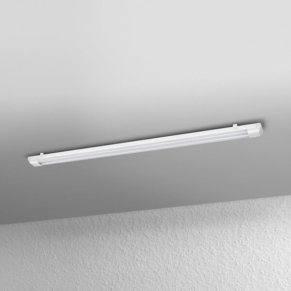 OSRAM Banda luminoasă LED POWER BATTEN, 4.000 K, 120 cm, 2 becuri, Alb, Hol, Metal