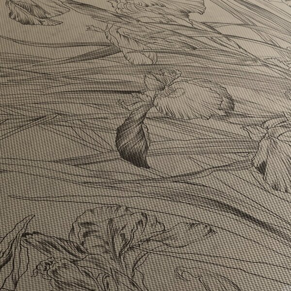Tablou - Contururile plantelor (90x60 cm)