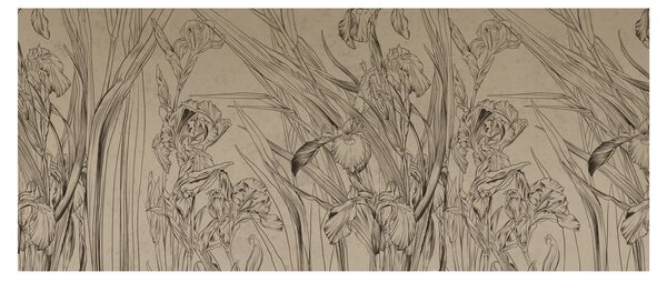 Tablou - Contururile plantelor (120x50 cm)