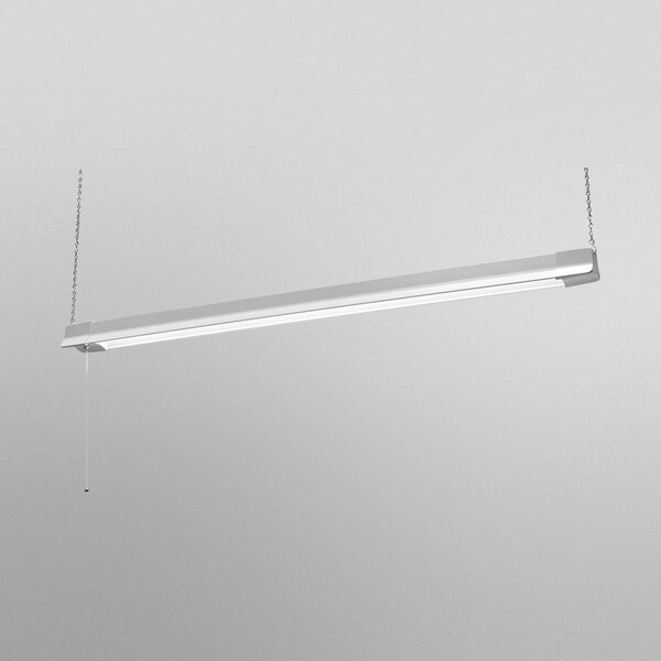 OSRAM Lampă suspendată LED OFFICE LINE, lungime 112 cm, albă, comutator, Alb, Studiu / Birou, Plastic