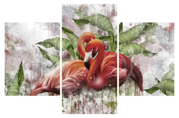 Tablou - Flamingo (90x60 cm)