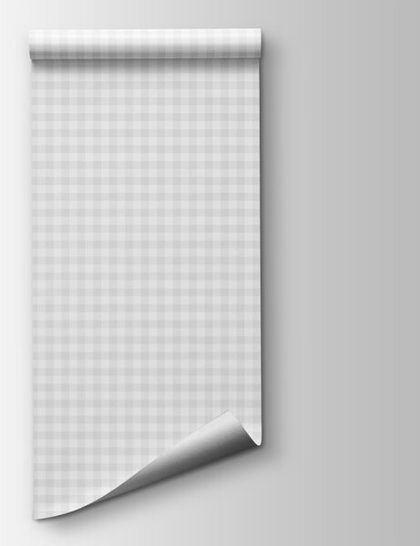 Fototapet Un fundal în carouri albe și gri, Fototapet abstracte, Fototapet populare, w00375v4 - Tapeko.ro