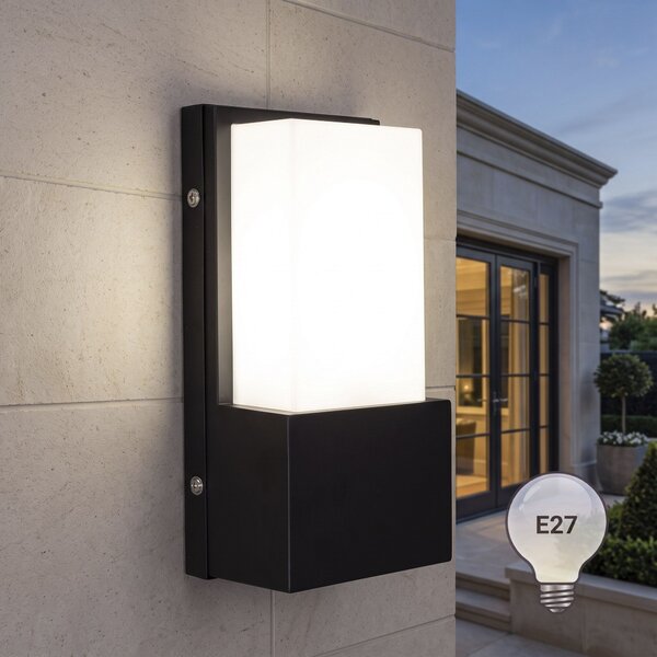Aplică de perete pentru fațadă JNH034-G Black