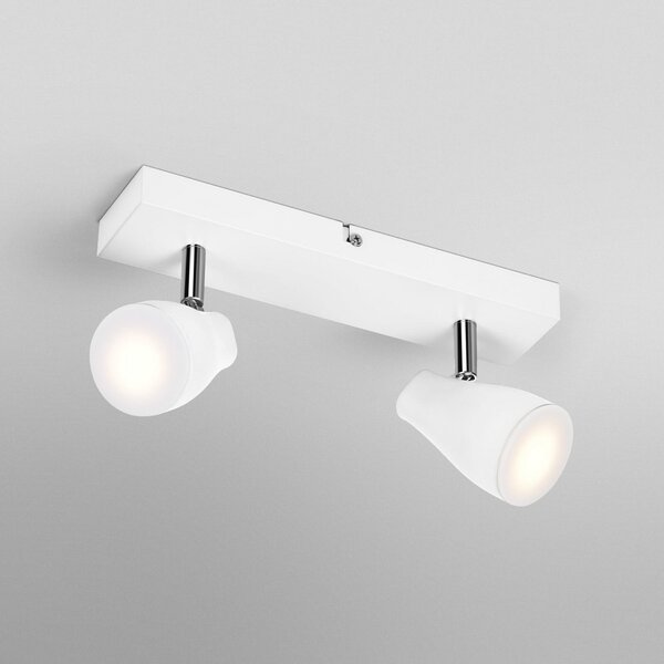 OSRAM Spot de tavan PEAR, alb, 2 becuri, GU10-LED 2.700 K, Alb, Plastic