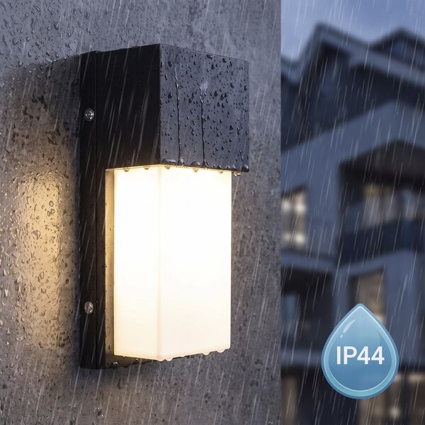 Aplică de perete pentru fațadă JNH034-G Black